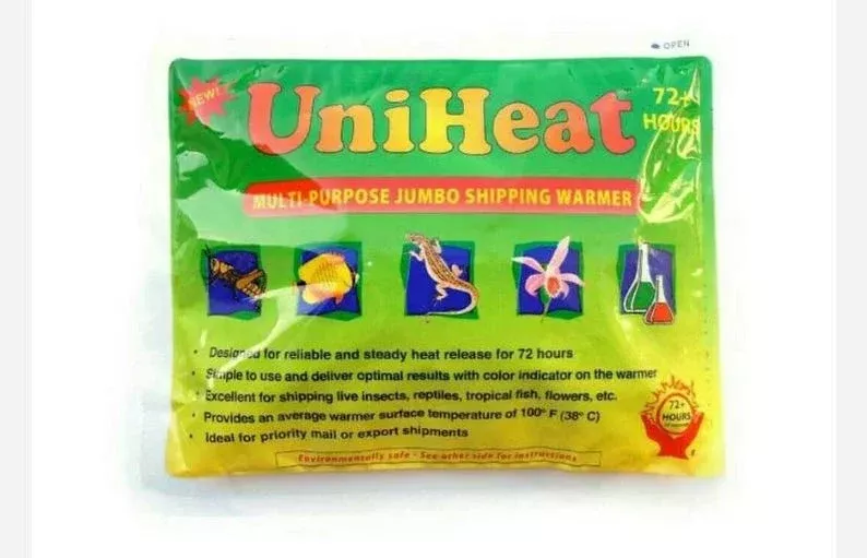 72 Hour Heat Pack Add-On for Plants - UniHeat Safe Shipping in Cold Weather