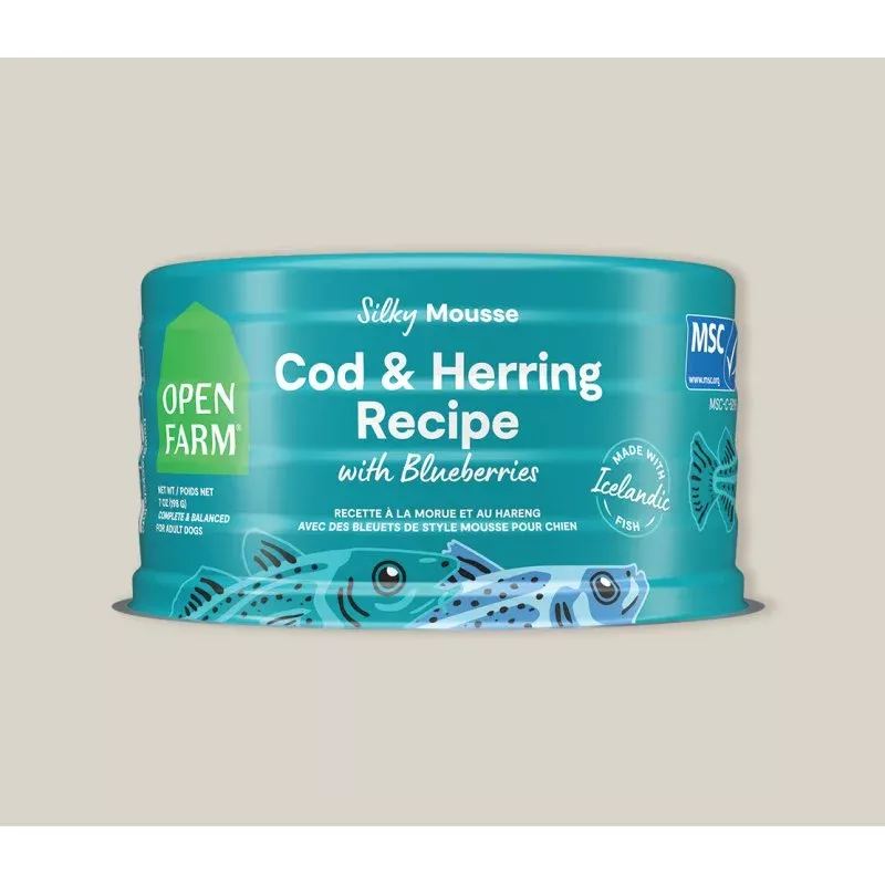 Open Farm Icelandic Cod & Herring Wet Food for Dogs