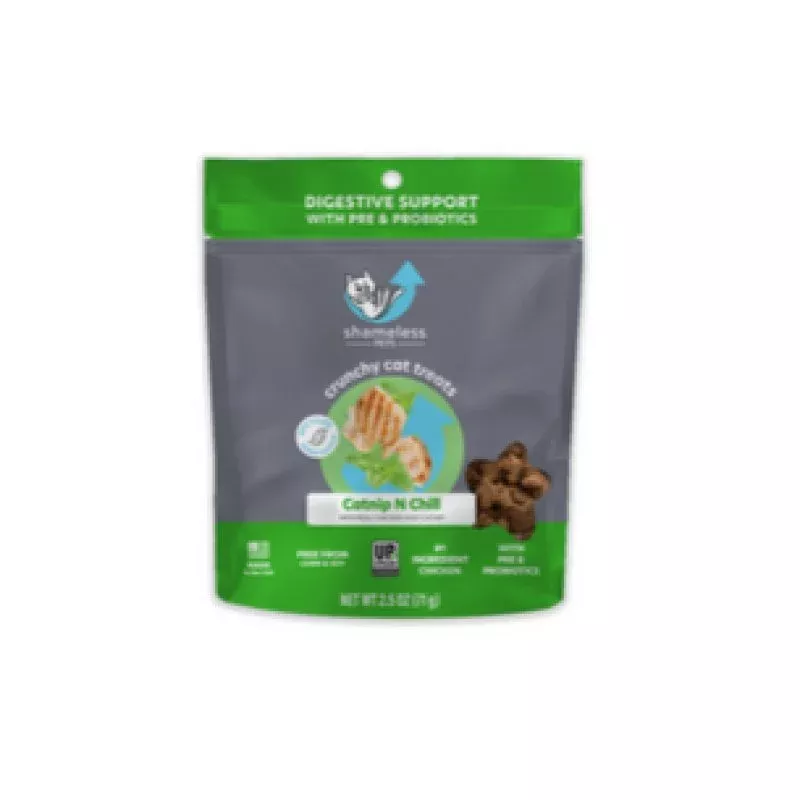 Shameless Pets Catnip N Chill Crunchy Cat Treats
